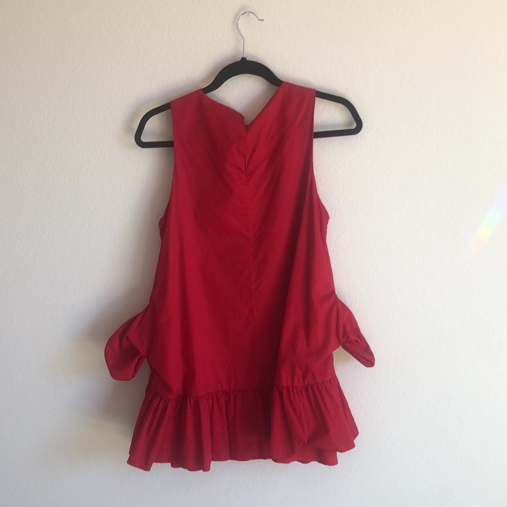Red shift dress with pockets!!! - Picture 4 of 6